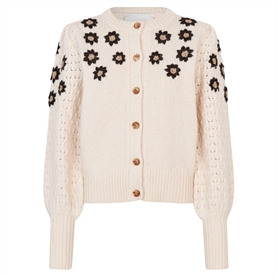 Dea Kudibal Felinedea RWS Cardigan, Chalk 